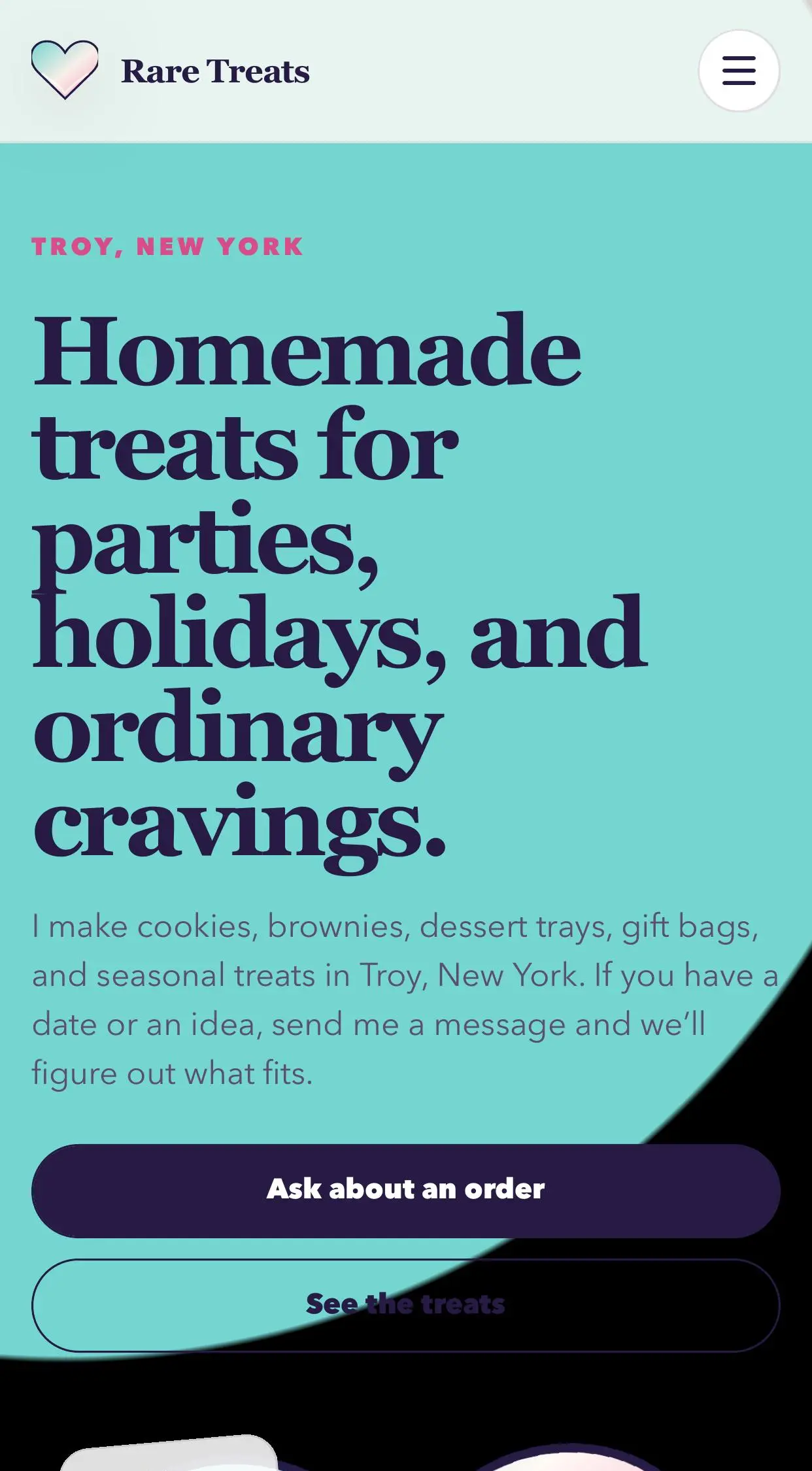 Rare Treats 518 homepage preview